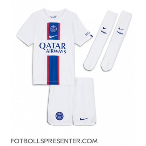 Paris Saint-Germain Kylian Mbappe #7 Tredje tröja Barn 2022-23 Kortärmad (+ korta byxor)
